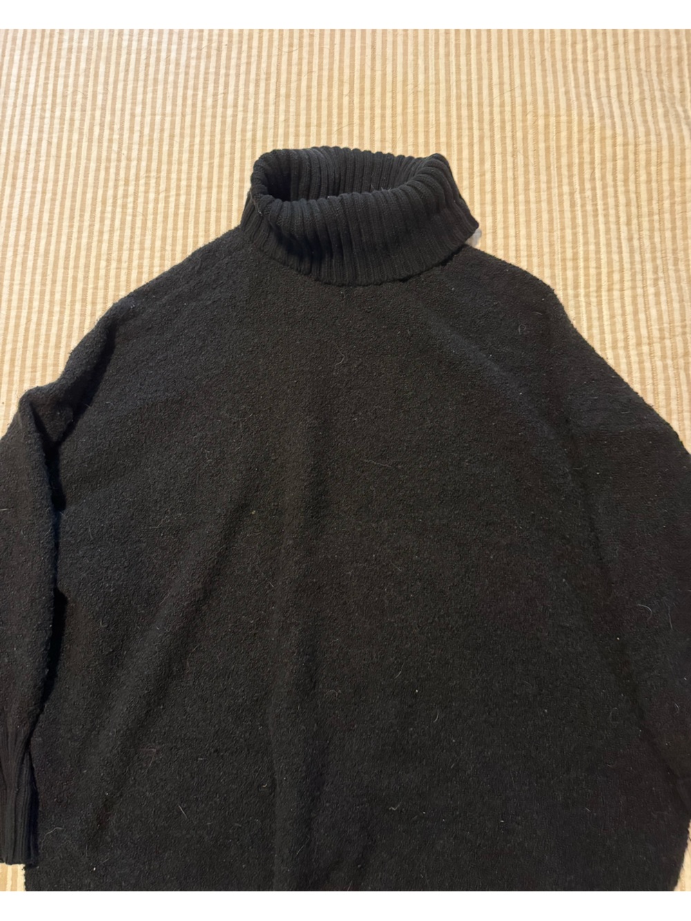 aerie Black Women's Turtleneck Sweater